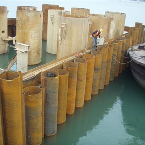 台州钢护筒现场安装