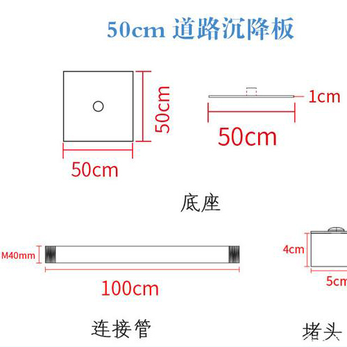 台州沉降板规格型号如何选择？